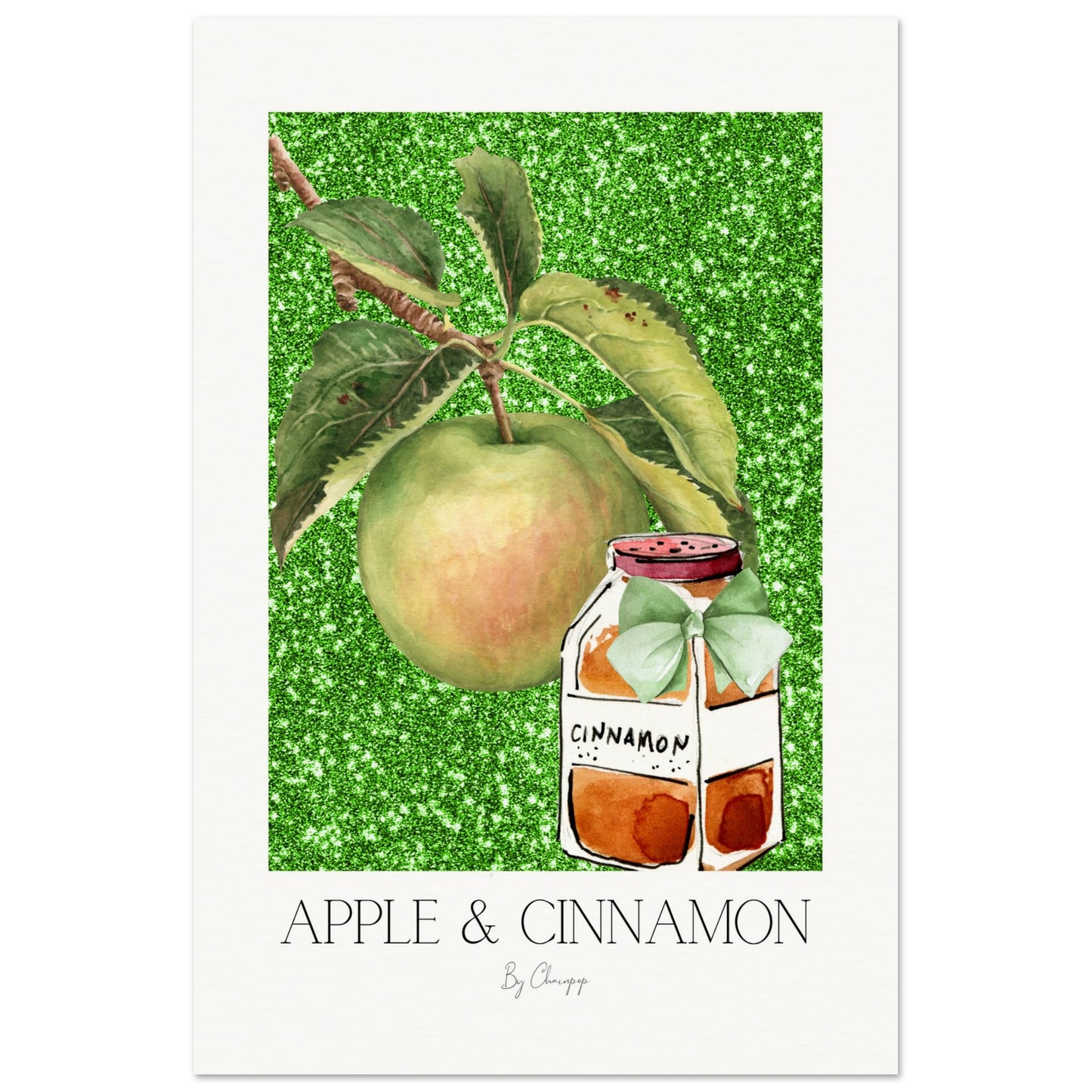 Poster, Apple & Cinnamon
