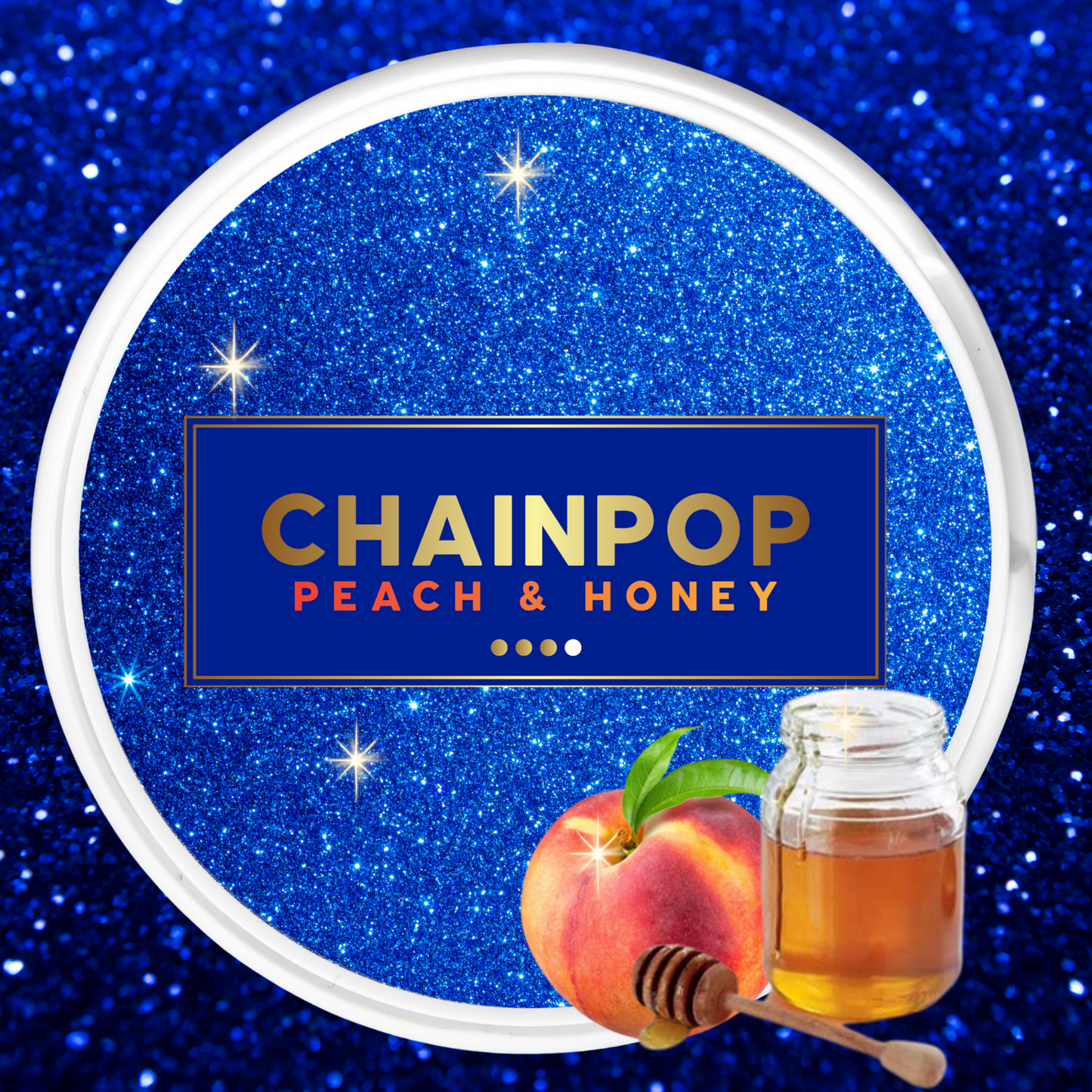 Chainpop Peach & Honey