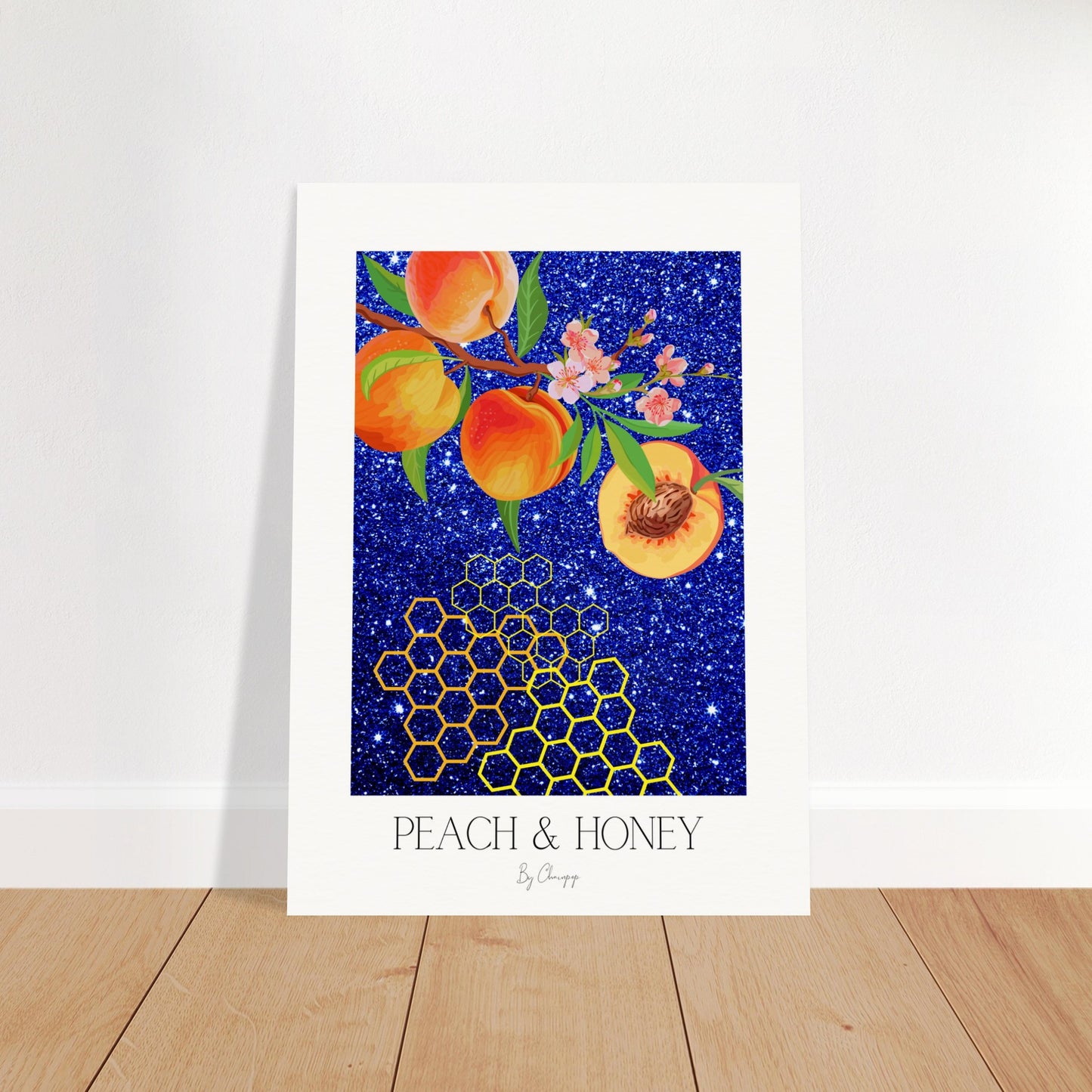 Poster, Peach & Honey